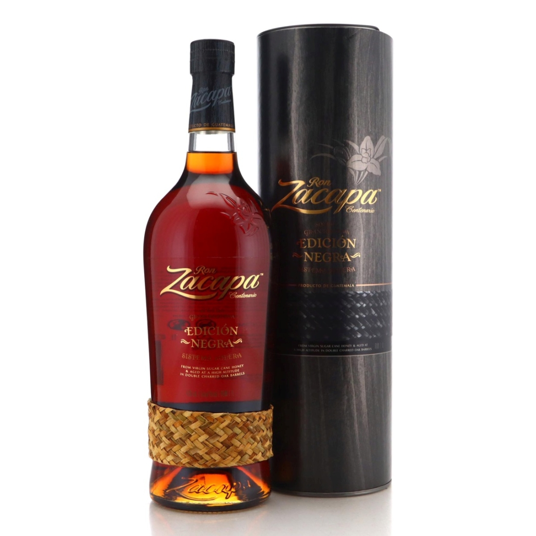 Image for Ron Zacapa Solera Gran Reserva Edicion Negra 1 Litre