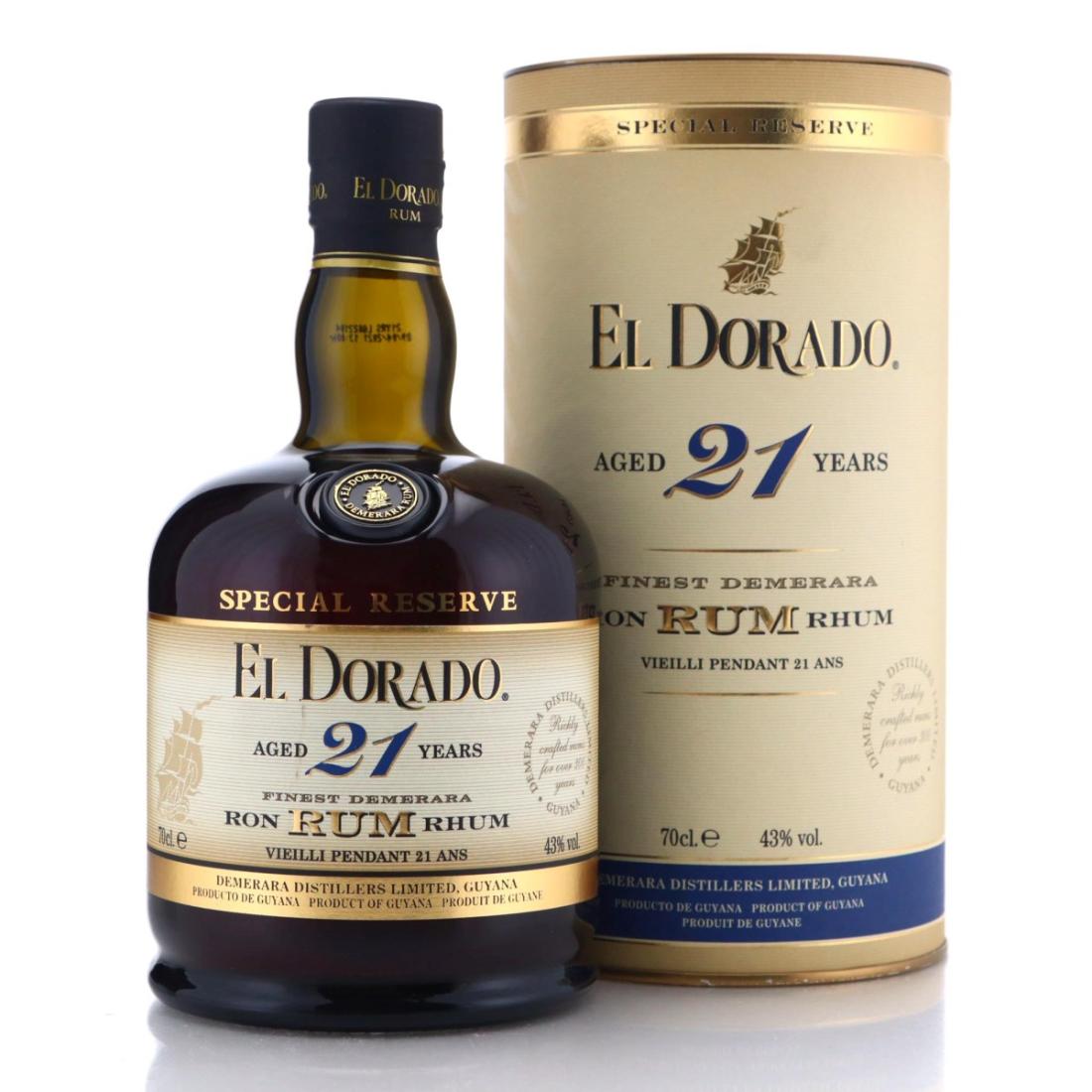 Image for El Dorado 21 Year Old Special Reserve