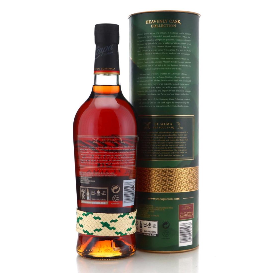 Image for Ron Zacapa Sistema Solera 23 El Alma / Heavenly Cask Collection