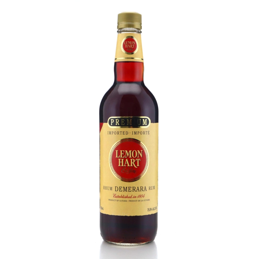 Image for Lemon Hart 151 Proof Demerara Rum 75cl / US Import