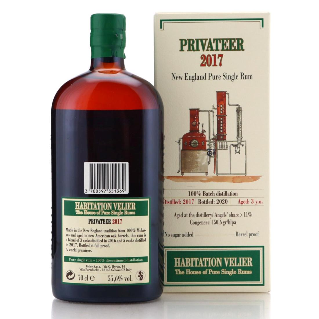 Image for Privateer 2017 Habitation Velier 3 Year Old