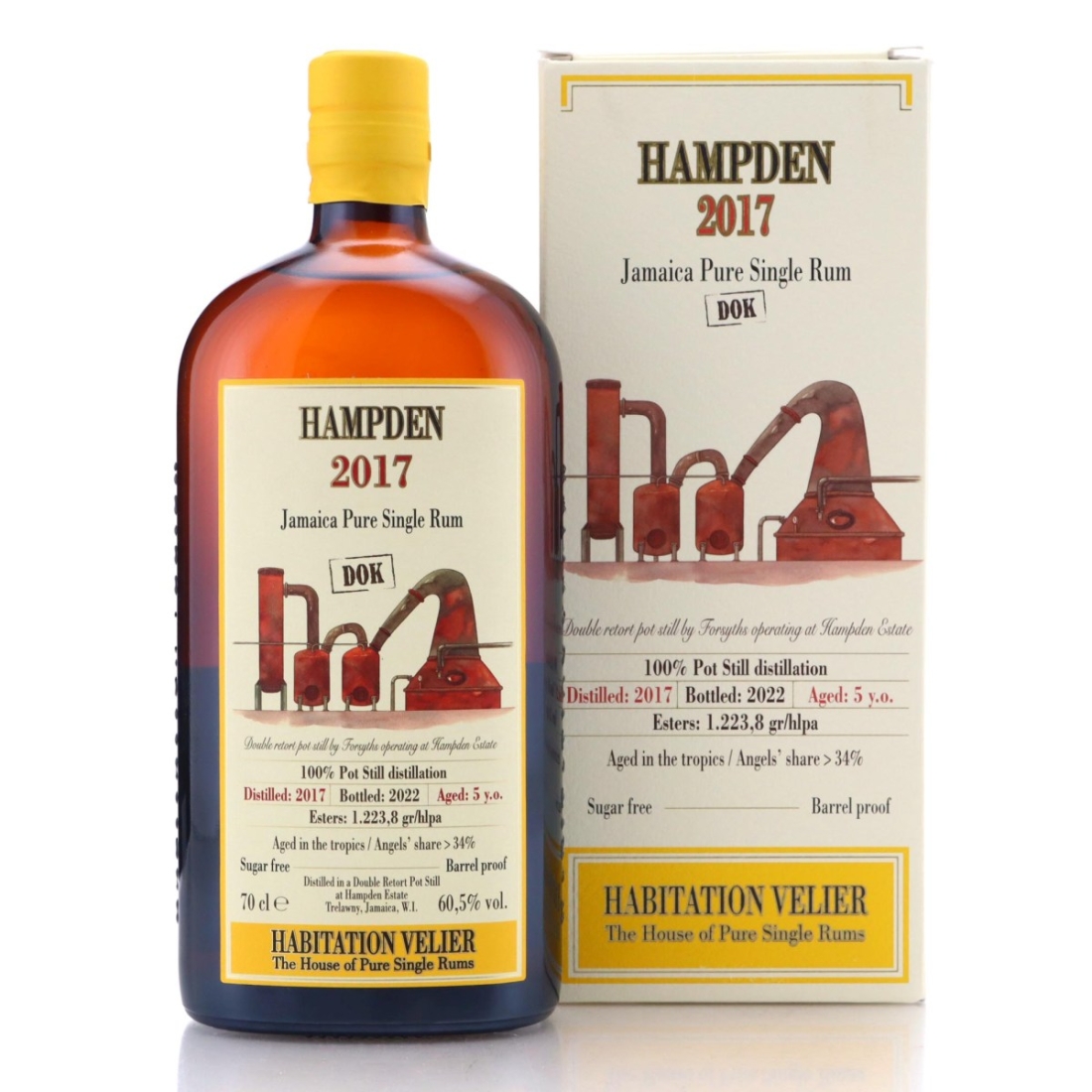 Image for Hampden DOK 2017 Habitation Velier 5 Year Old