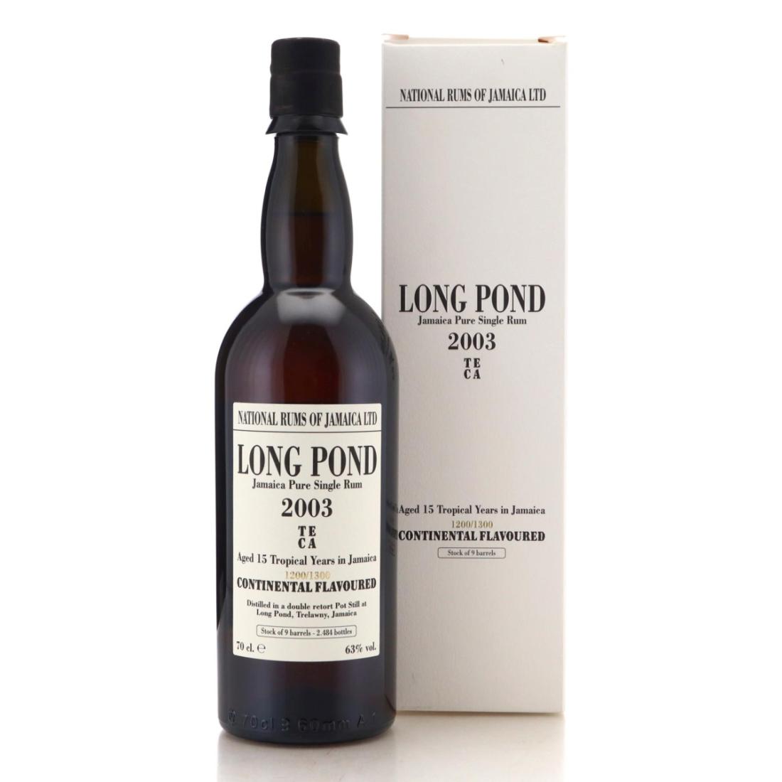 Image for Long Pond TECA 2003 Continental Flavoured 15 Year Old