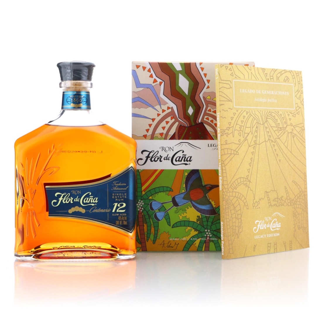 Image for Flor de Cana Centenario 12 Year Old Legacy Edition 1