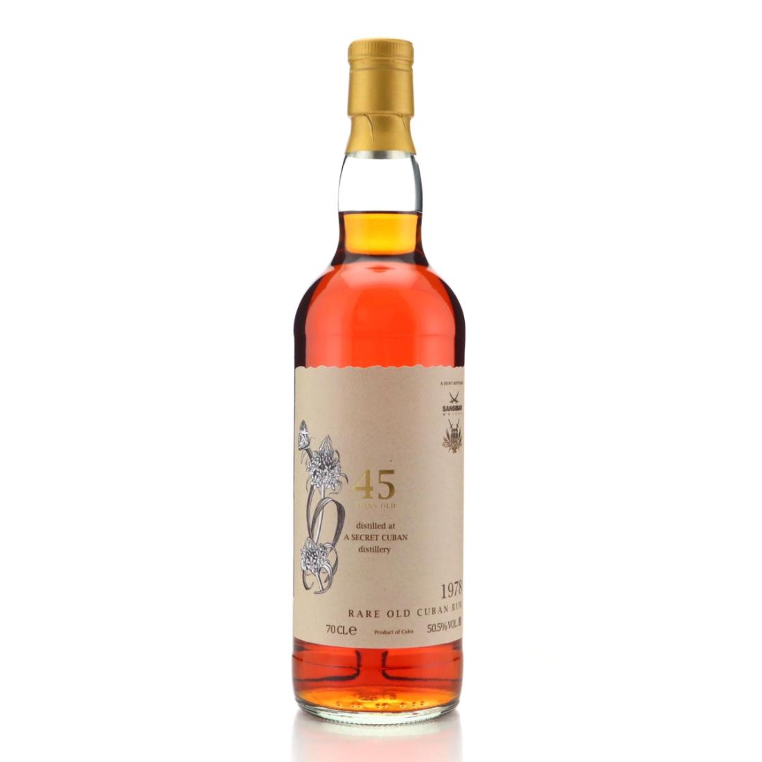 Image for Cuban Rum 1978 Sansibar 45 Year Old / Dein Whisky