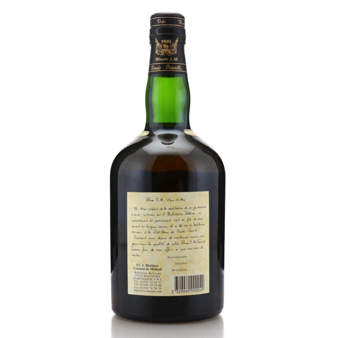 Image for Rhum J.M 1989 10 Year Old Rhum Vieux