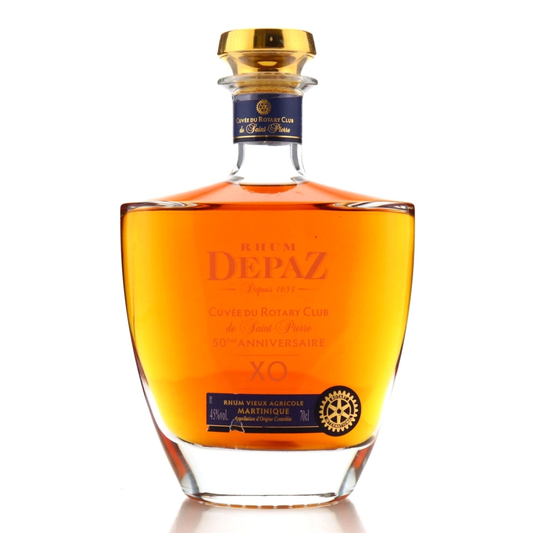 Image for Depaz XO Cuvée du Rotary Club de Saint-Pierre 50ème Anniversaire