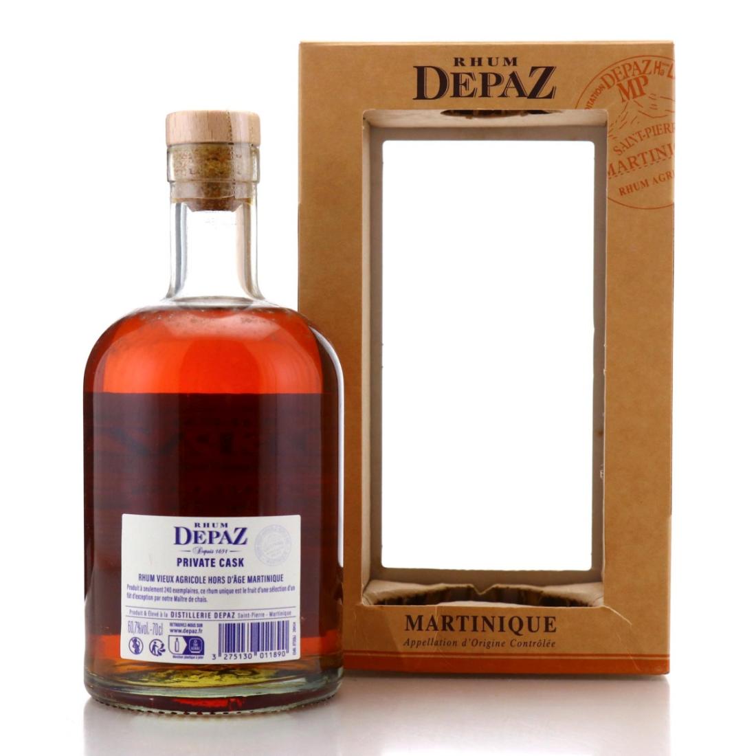 Image for Depaz 2010 Private Cask 12 Year Old Rhum Vieux