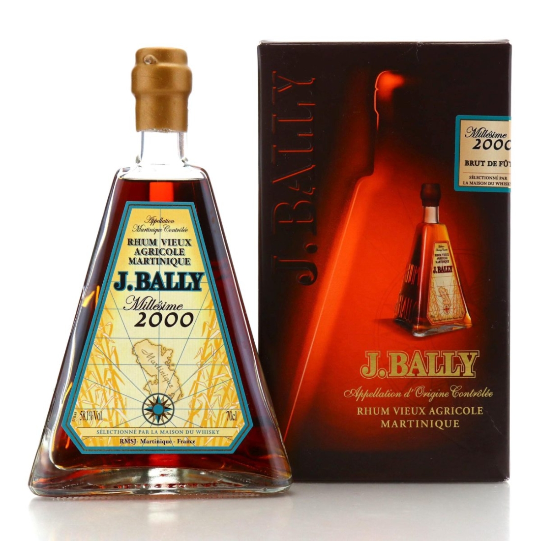 Image for J. Bally 2000 Pyramide Rhum Vieux