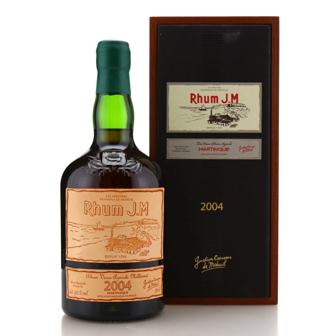 Image for Rhum J.M 2004 15 Year Old Rhum Vieux