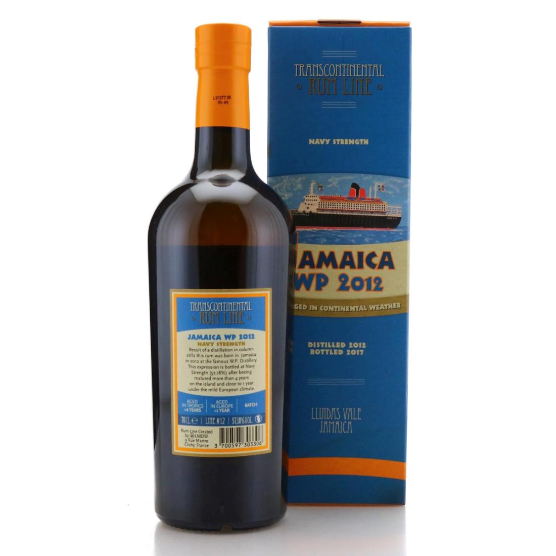 Image for Worthy Park 2012 Transcontinental Rum Line #12 Navy Strength