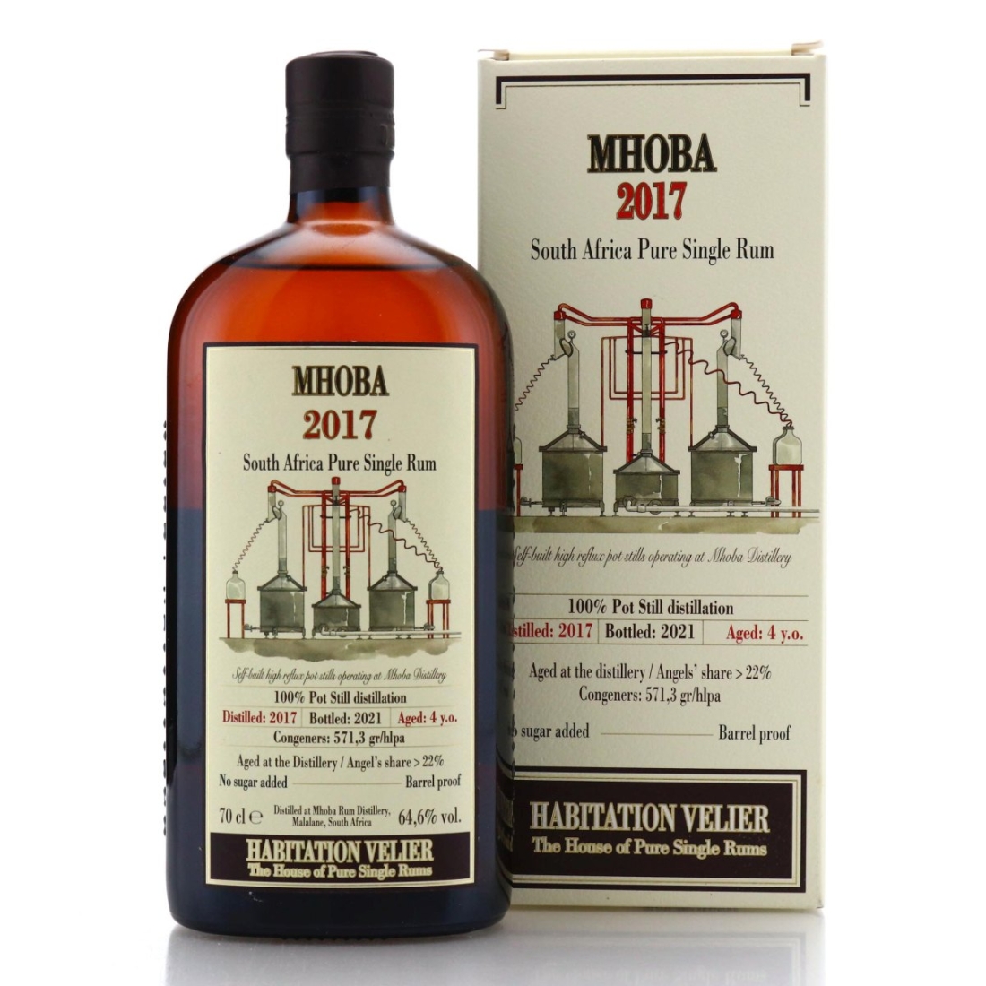 Image for Mhoba 2017 Habitation Velier 4 Year Old