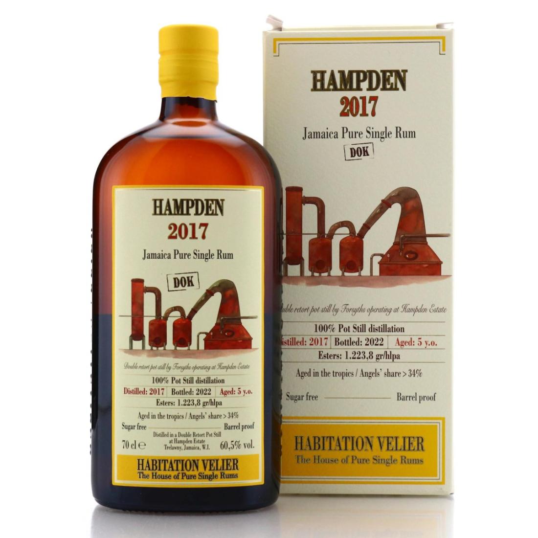 Image for Hampden DOK 2017 Habitation Velier 5 Year Old