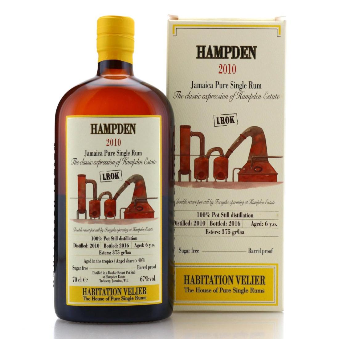 Image for Hampden LROK 2010 Habitation Velier 6 Year Old