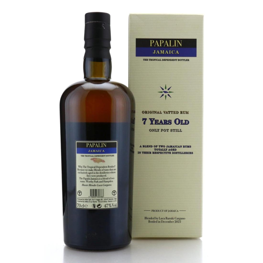 Image for Papalin Jamaica 7 Year Old Original Vatted Rum