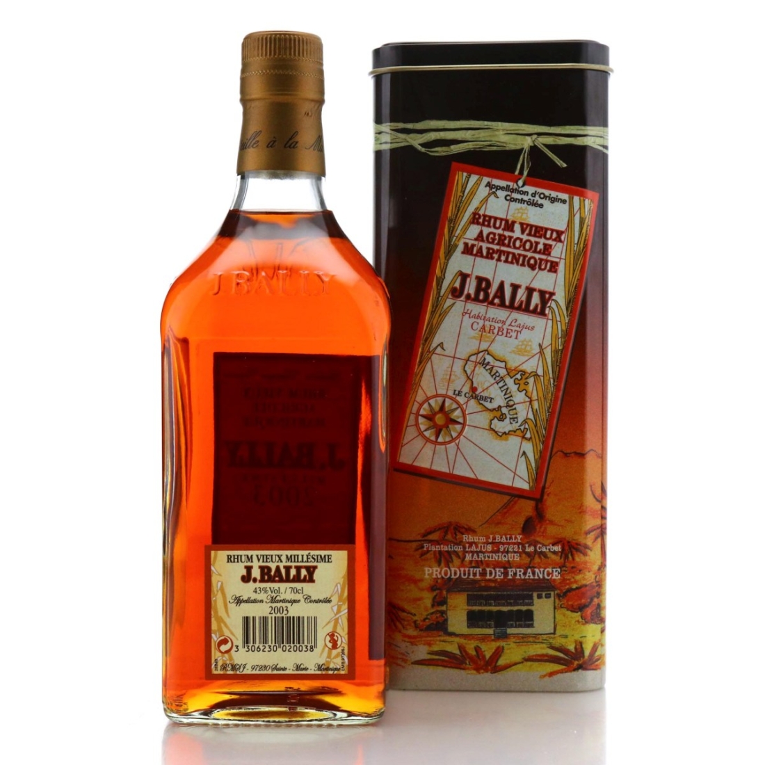 Image for J. Bally 2003 Rhum Vieux
