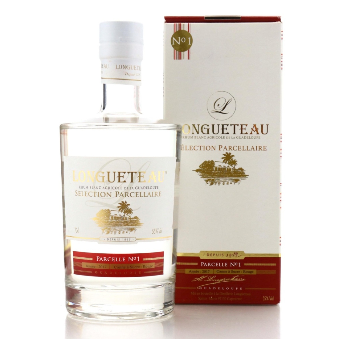 Image for Longueteau 2017 Rhum Blanc Parcelle No.1