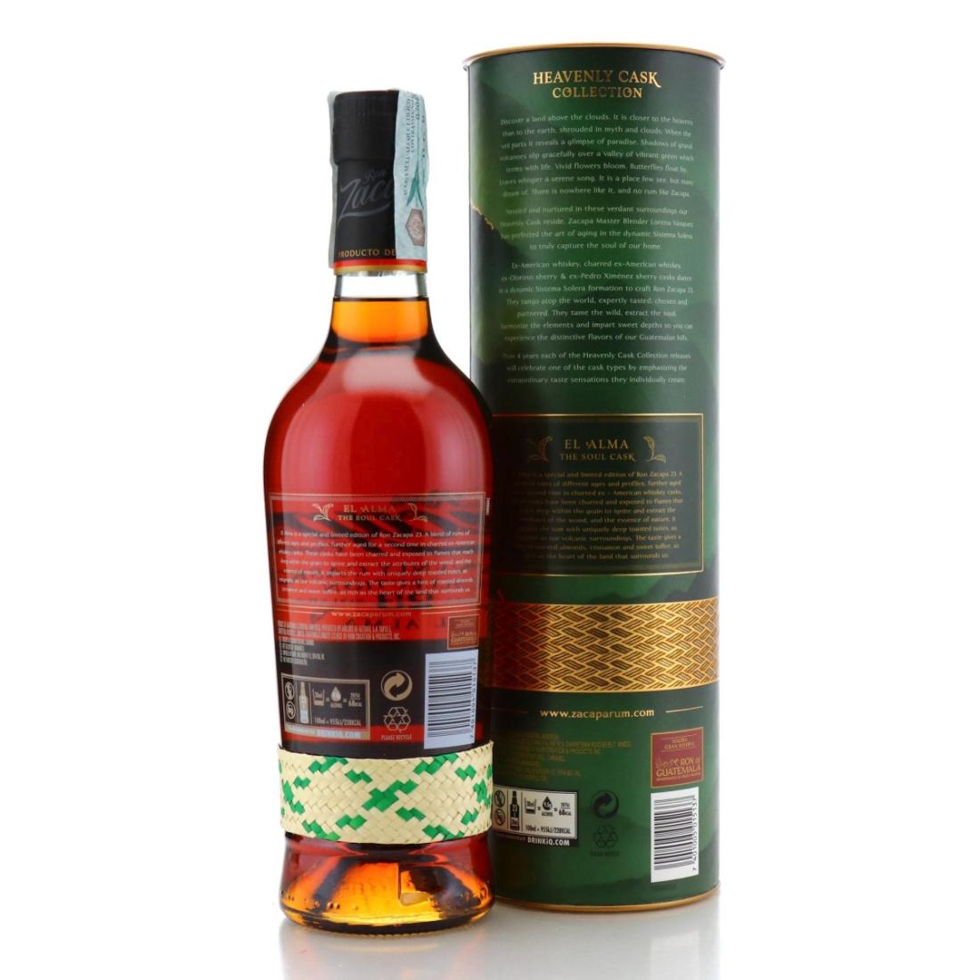 Image for Ron Zacapa Sistema Solera 23 Heavenly Cask Collection - El Alma