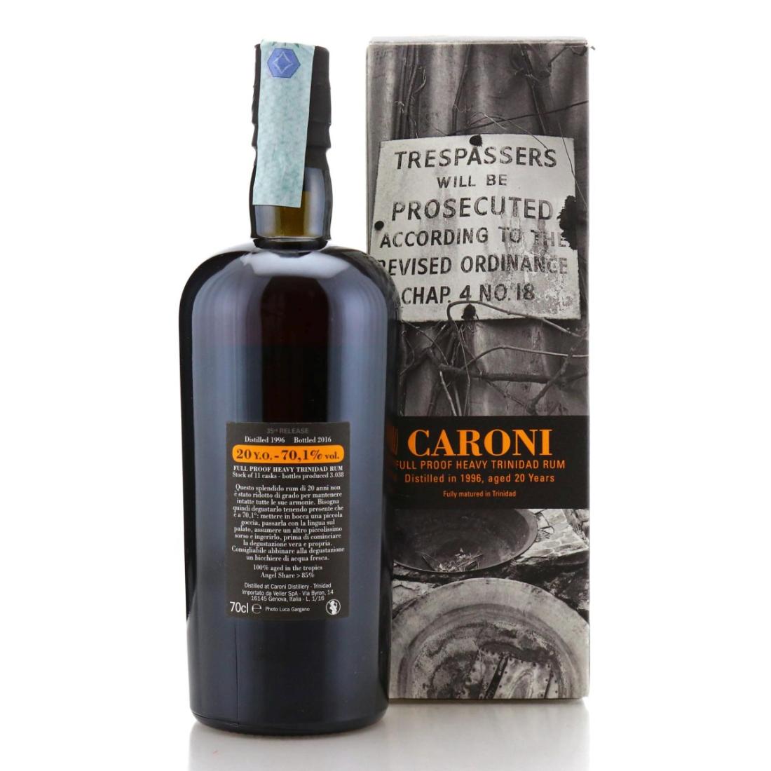Image for Caroni 1996 Full Proof 20 Year Old Heavy