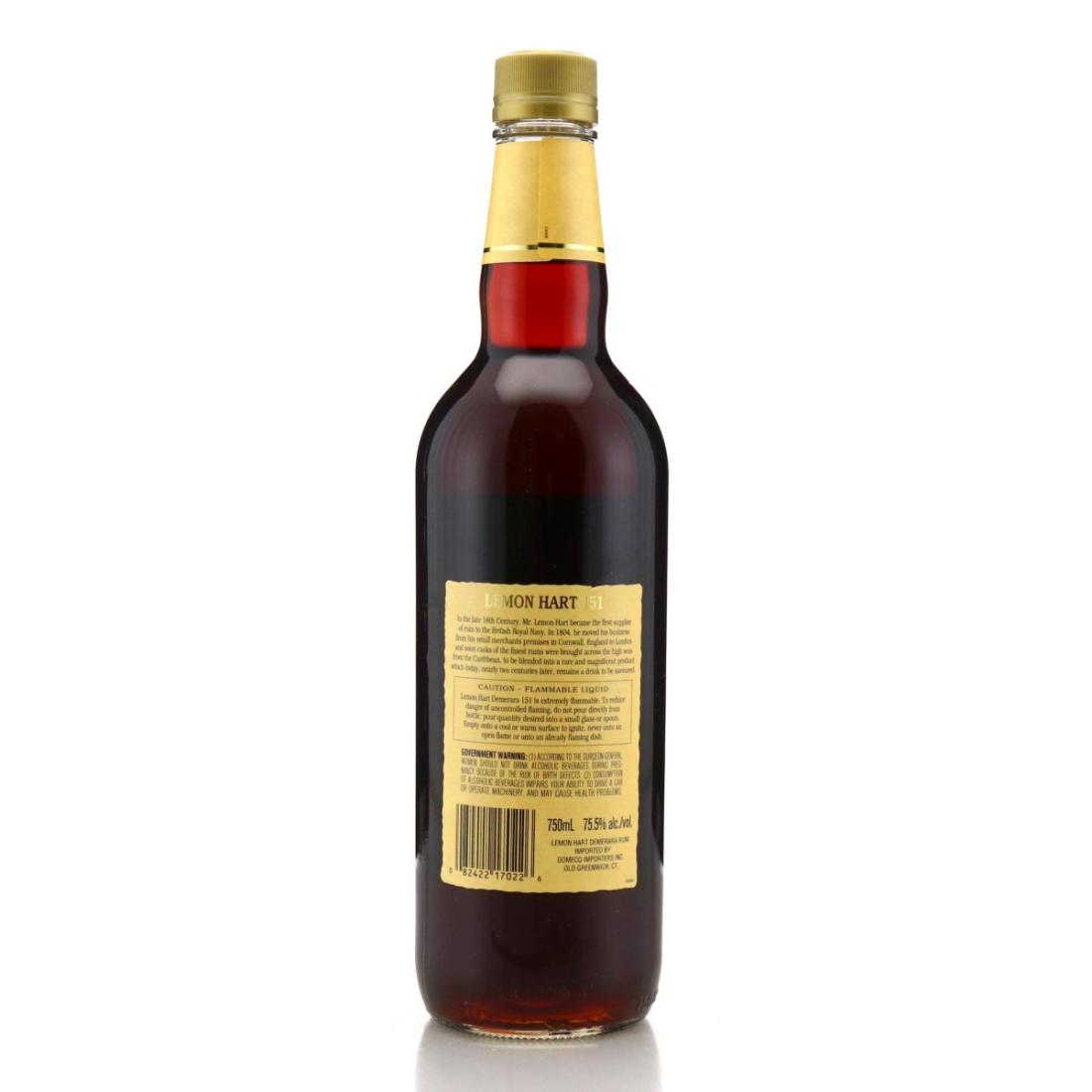 Image for Lemon Hart 151 Demerara Rum