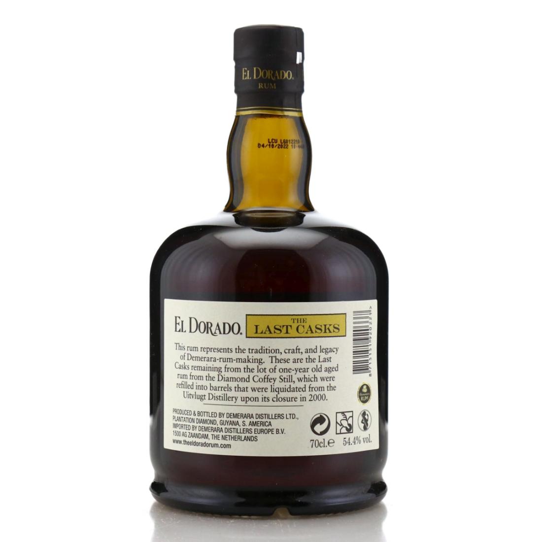 Image for El Dorado 2000 The Last Casks 22 Year Old