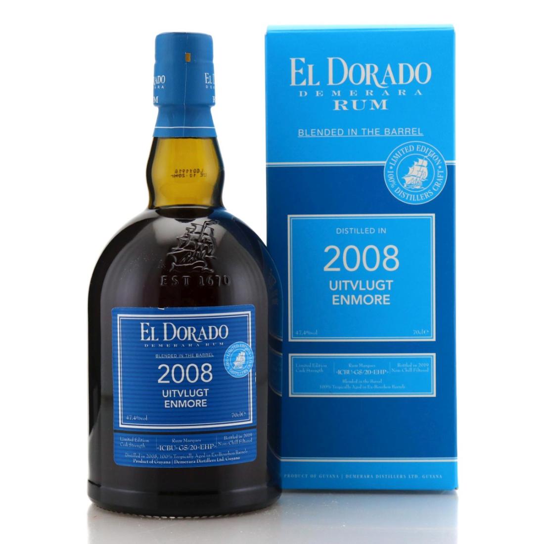 Image for Uitvlugt & Enmore <ICBU>GS/20<EHP> 2008 El Dorado Blended in the Barrel