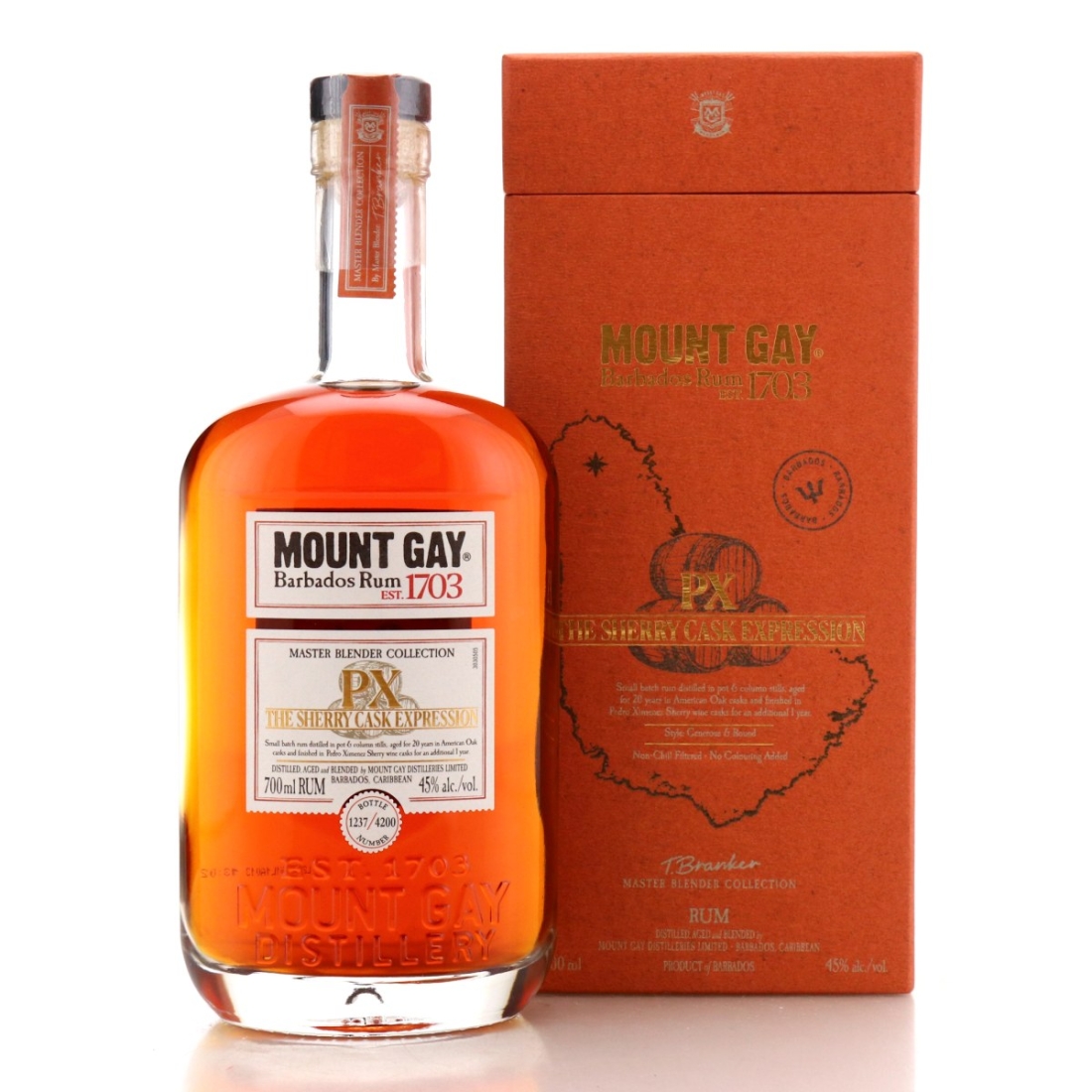 Image for Mount Gay 20 Year Old The PX Sherry Cask Expression