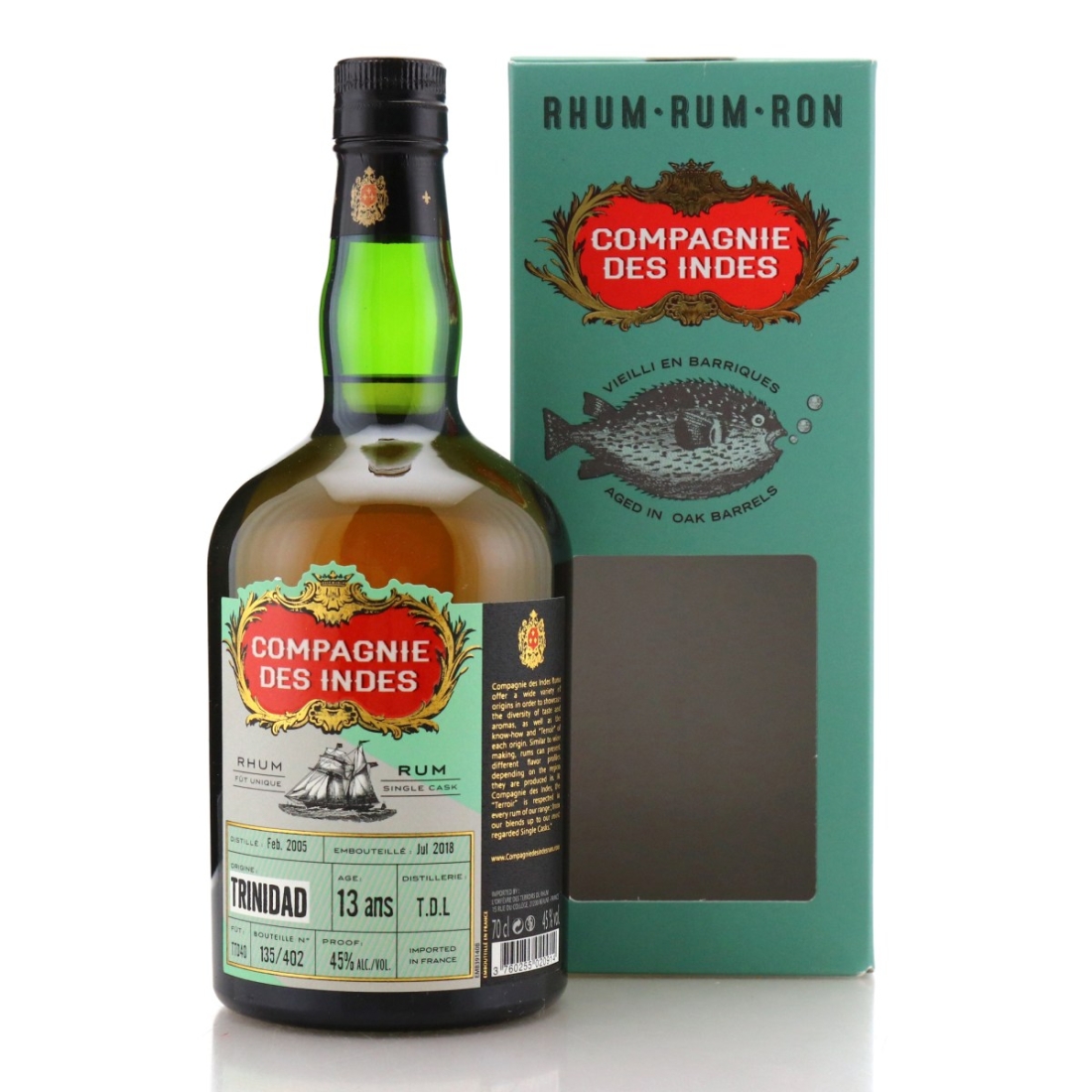 Image for Trinidad Distillers 2005 13 Year Old
