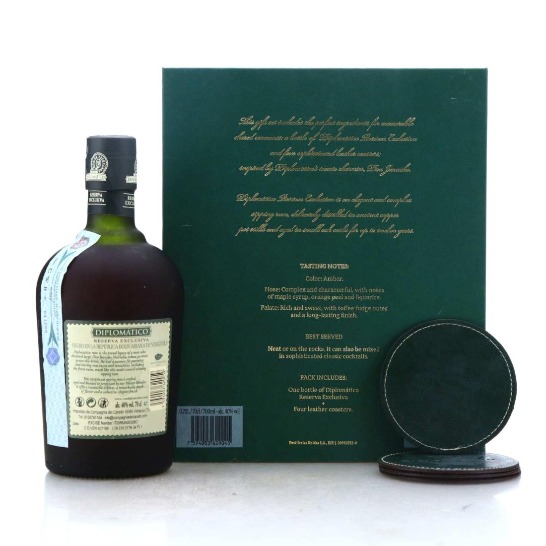 Image for Diplomatico Reserva Exclusiva Gift Set / with Coasters