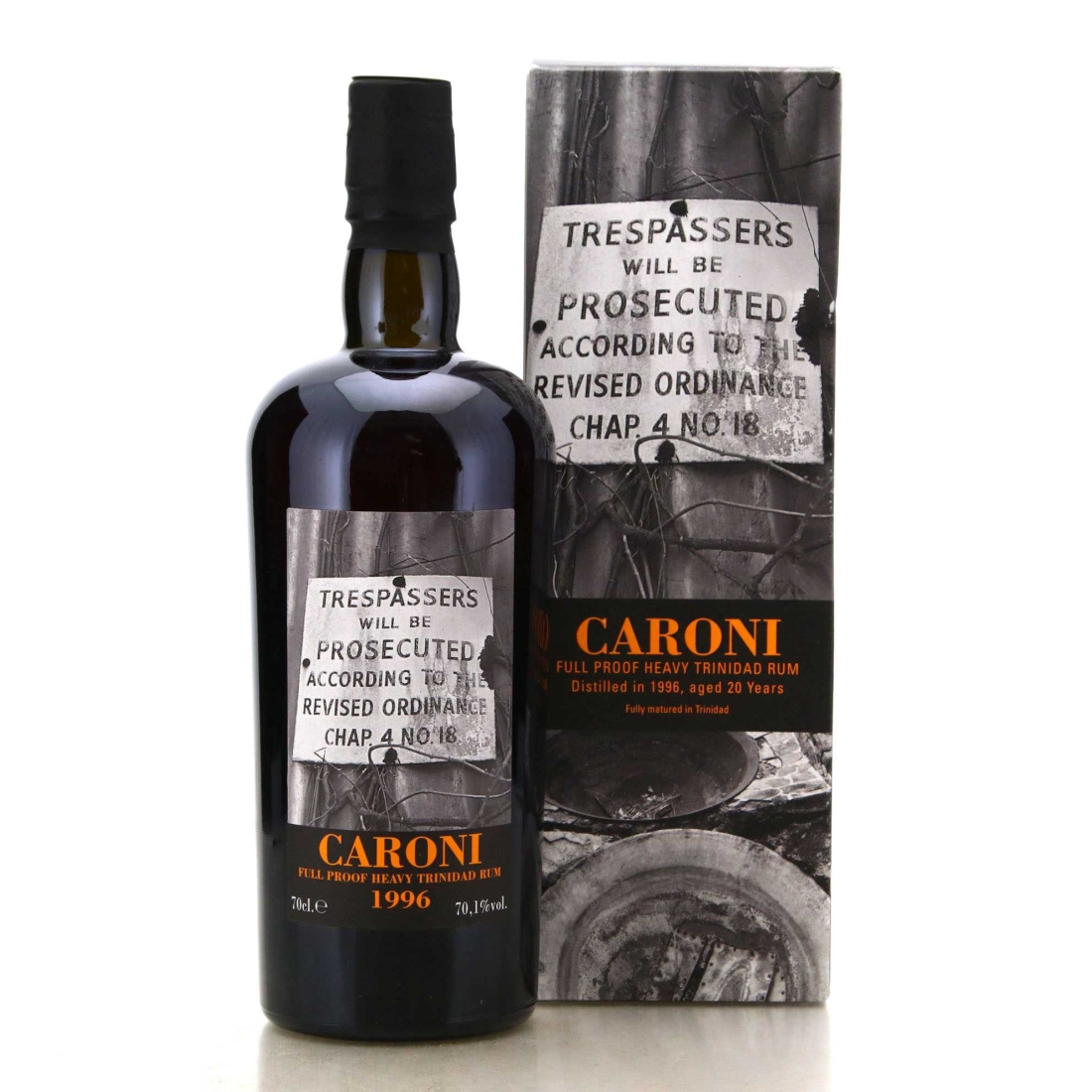 Image for Caroni 1996 Full Proof 20 Year Old Heavy