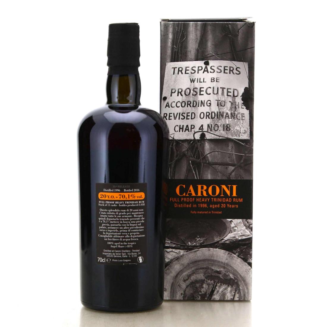 Image for Caroni 1996 Full Proof 20 Year Old Heavy