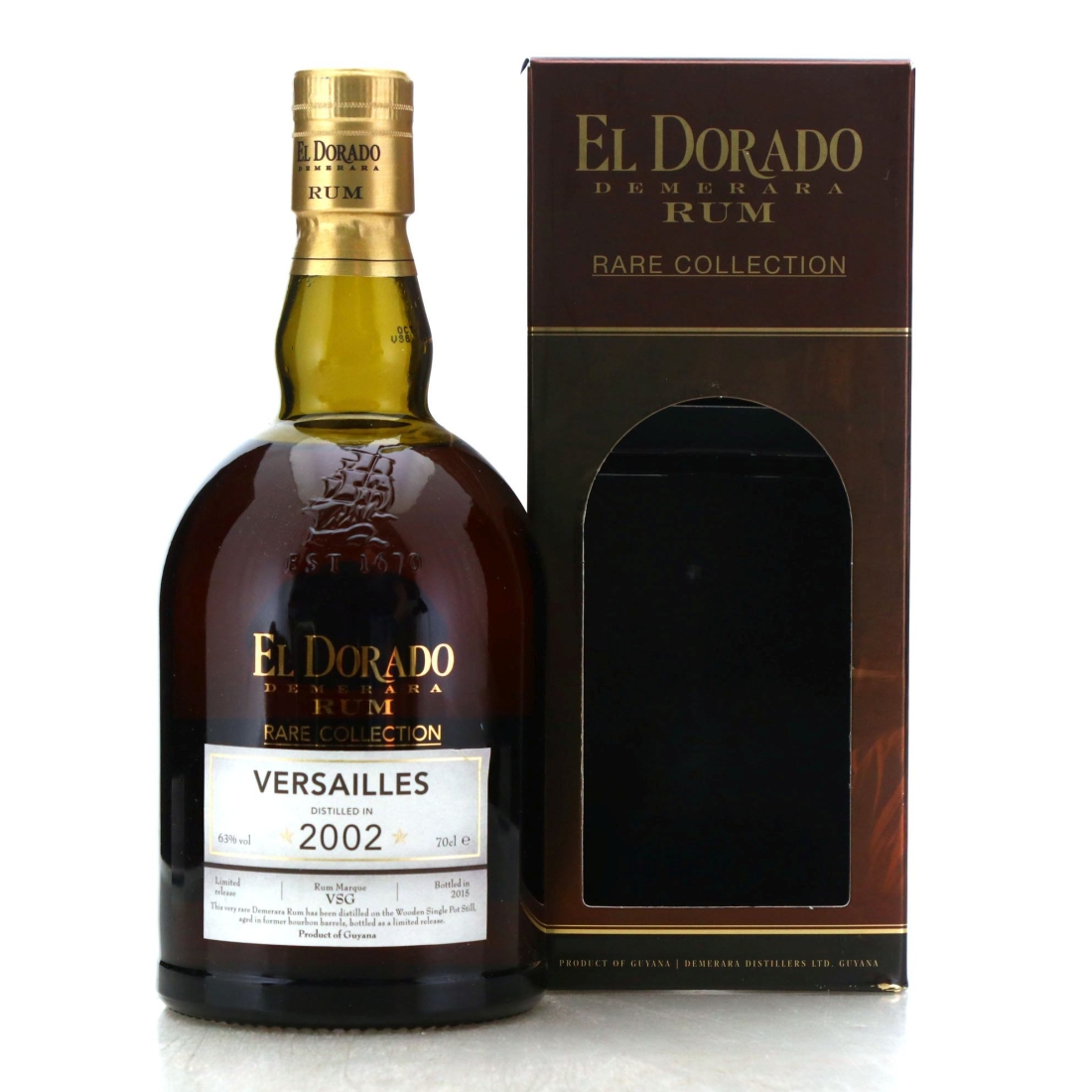 Image for Versailles VSG 2002 El Dorado Rare Collection 12 Year Old