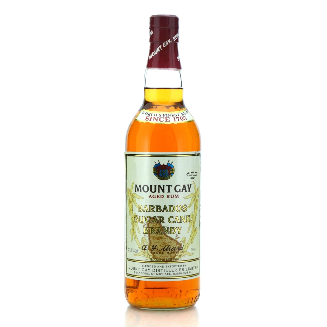 Image for Mount Gay Sugar Cane Brandy