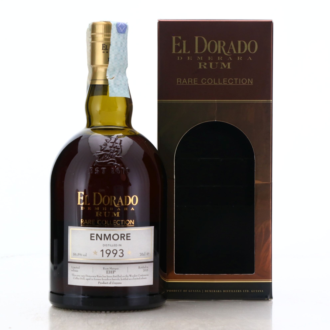 Image for Enmore EHP 1993 El Dorado Rare Collection 21 Year Old