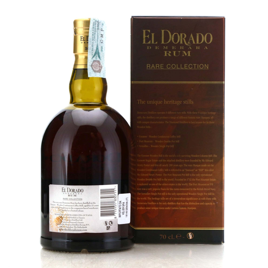 Image for Enmore EHP 1993 El Dorado Rare Collection 21 Year Old