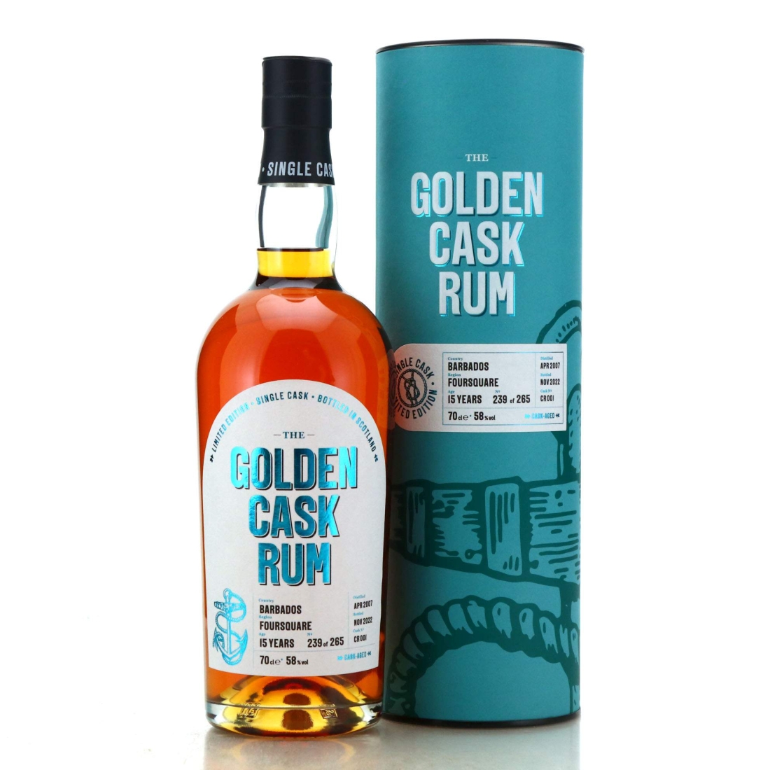 Image for Foursquare 2007 The Golden Cask 15 Year Old