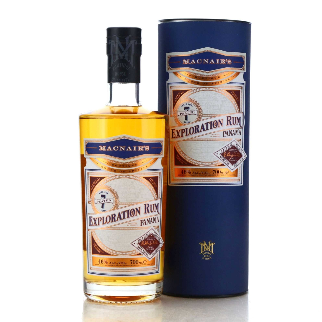 Image for Panama Rum 7 Year Old Peated Macnair's Exploration Rum