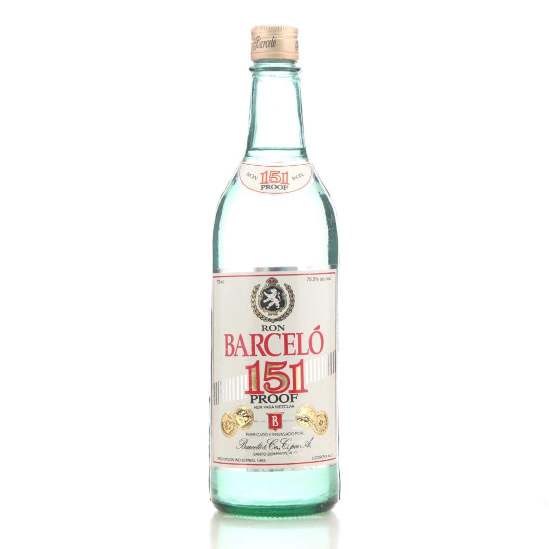 Barceló 151 Proof Rum | Rum Auctioneer