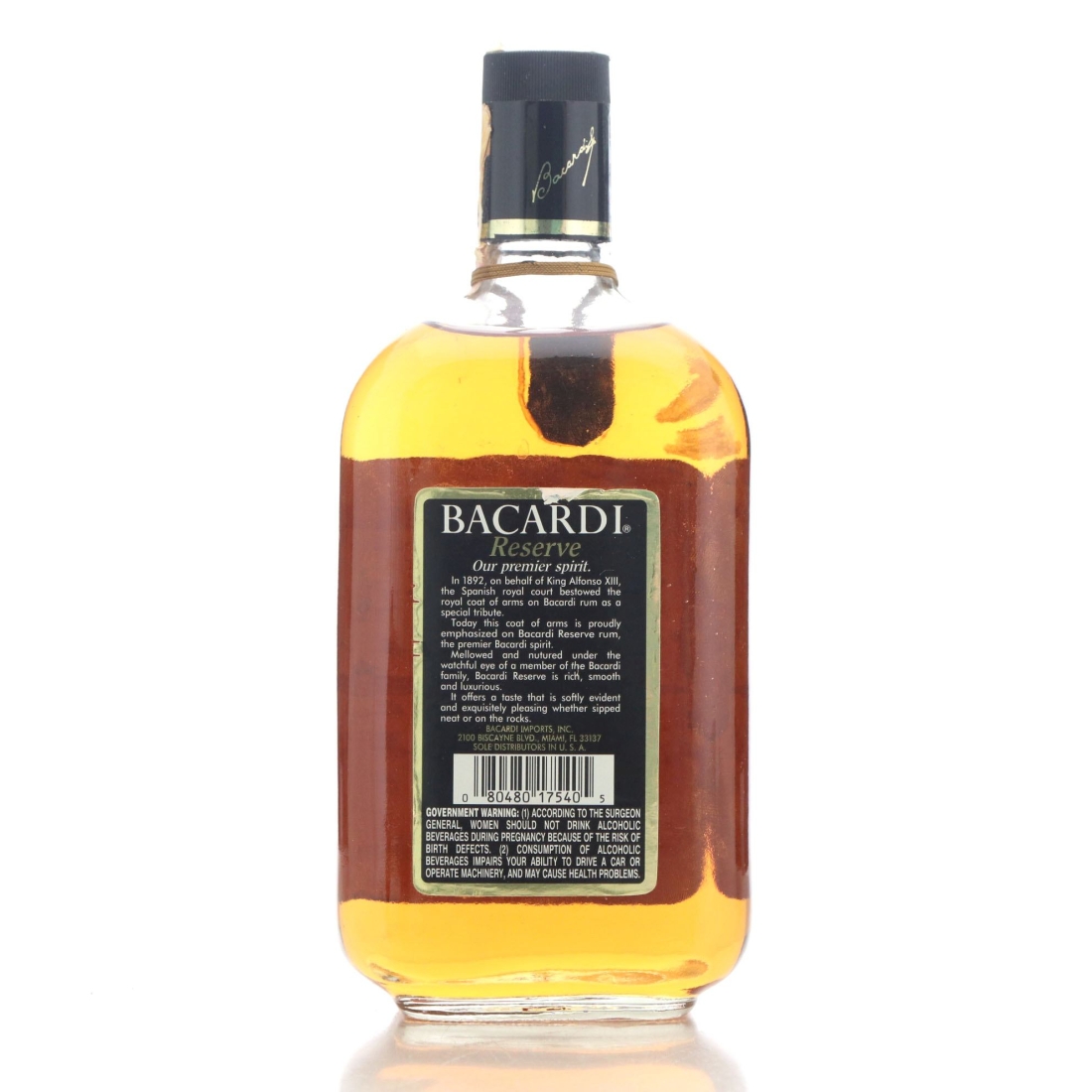Image for Bacardi Reserve