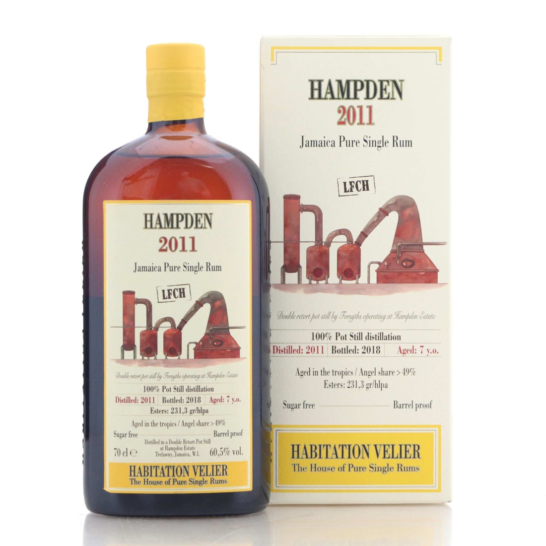 Image for Hampden LFCH 2011 Habitation Velier 7 Year Old