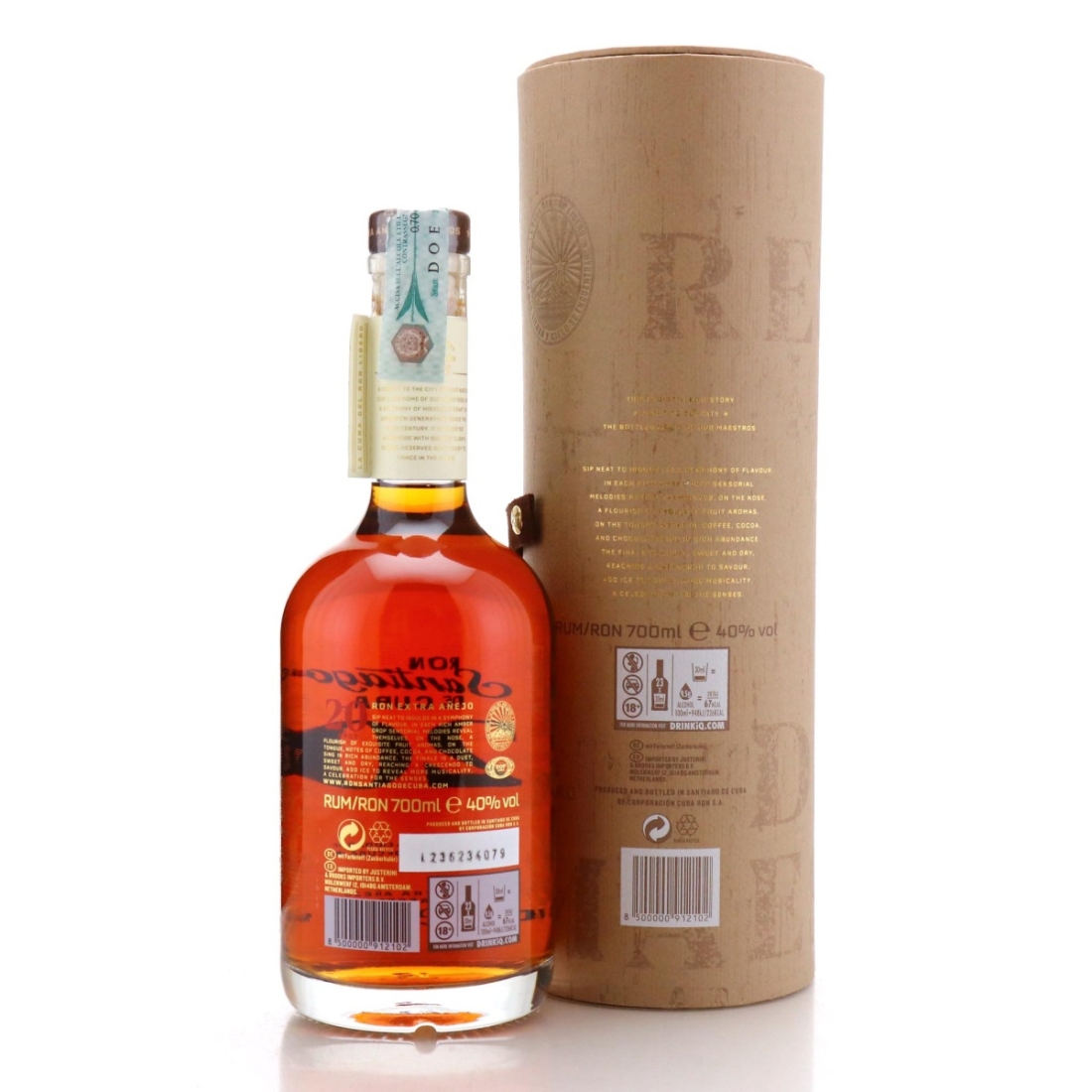 Image for Ron Santiago de Cuba 20 Year Old Gran Reserva Extra Añejo
