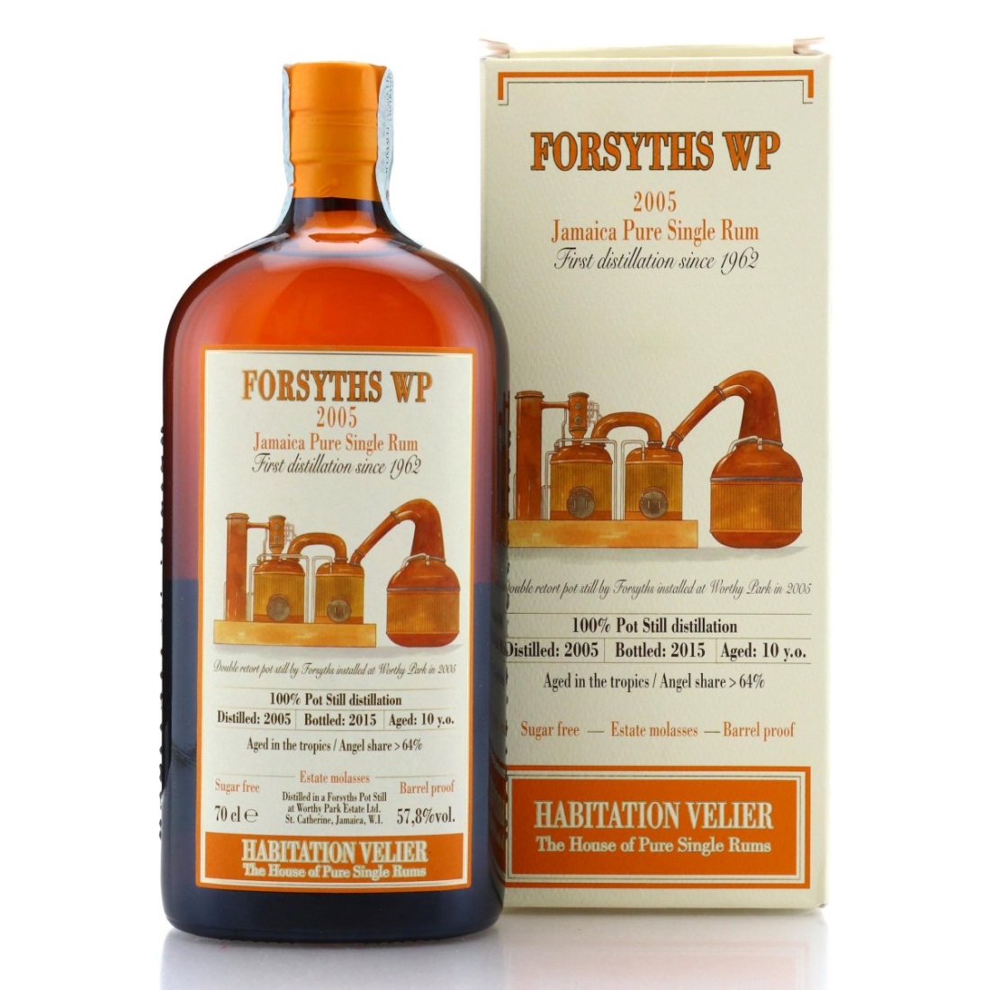 Image for Forsyths WP 2005 Habitation Velier 10 Year Old
