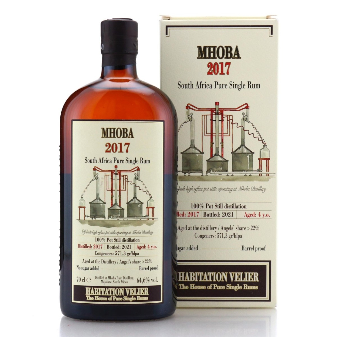 Image for Mhoba 2017 Habitation Velier 4 Year Old