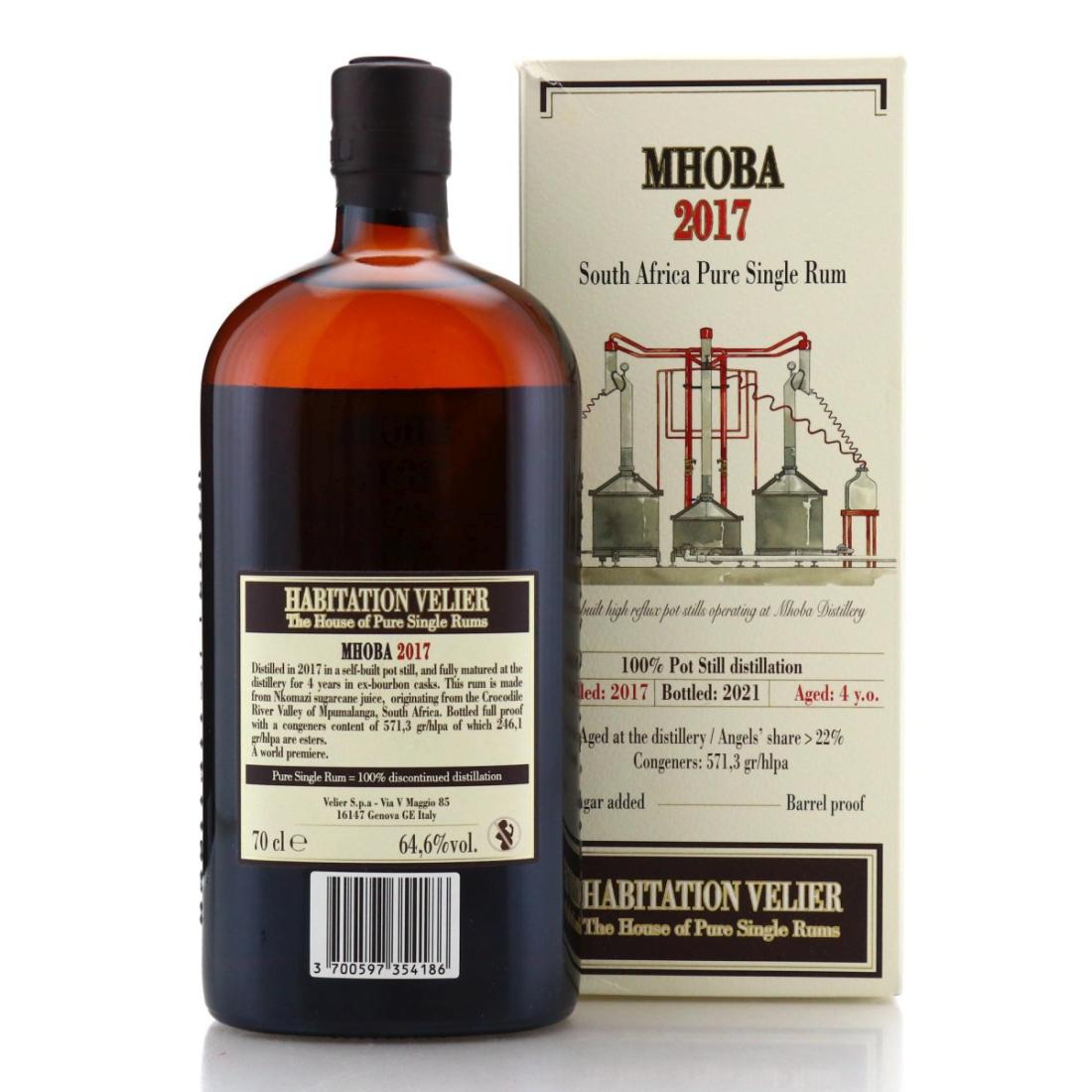 Image for Mhoba 2017 Habitation Velier 4 Year Old