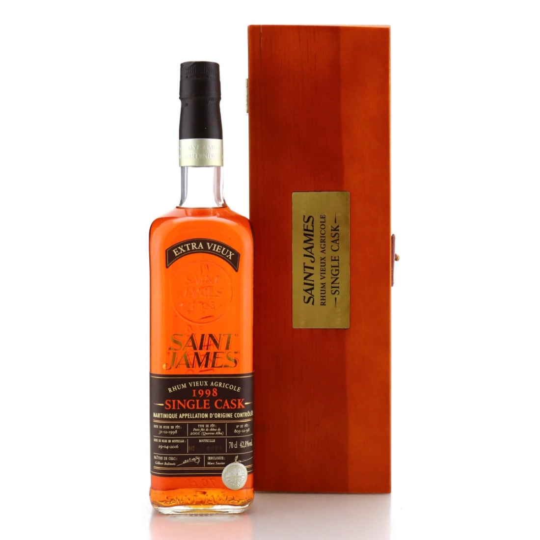 Image for Saint James 1998 Single Cask Rhum Vieux