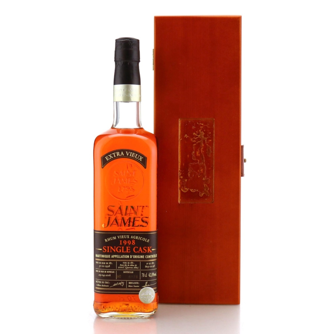 Image for Saint James 1998 Single Cask Rhum Vieux