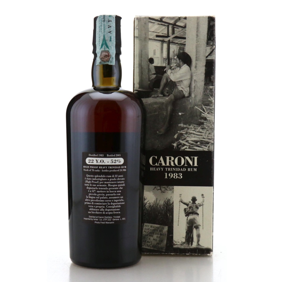 Image for Caroni 1983 High Proof 22 Year Old Heavy