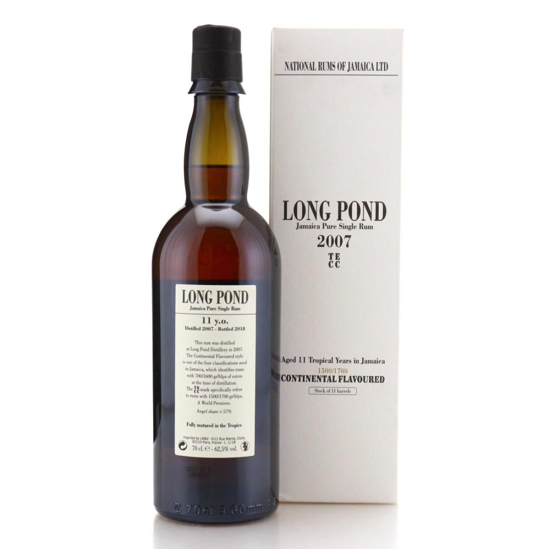 Image for Long Pond TECC 2007 Continental Flavoured 11 Year Old