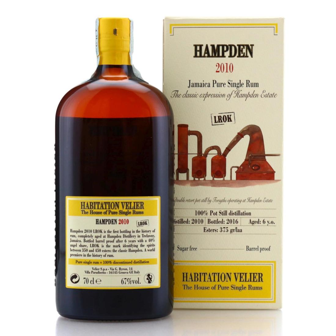 Image for Hampden LROK 2010 Habitation Velier 6 Year Old