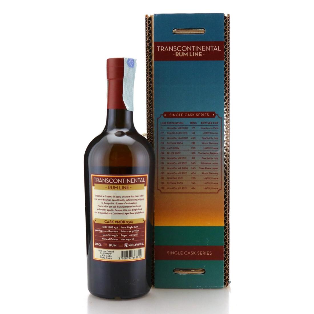 Image for Diamond MDK 2003 Transcontinental Rum Line #38